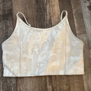 Camouflage Print Sports Bra